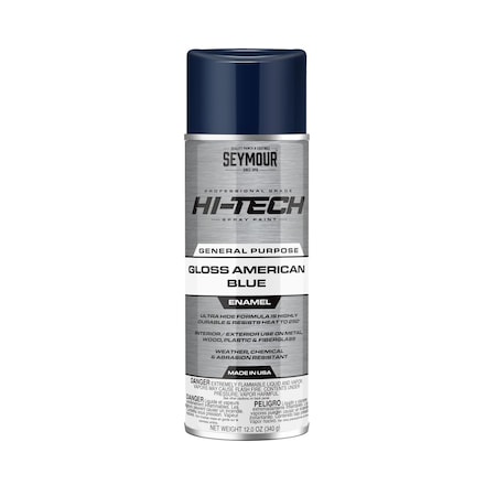 Seymour Hi-Tech Enamel, Gloss Blue (12oz) MPN:16-127