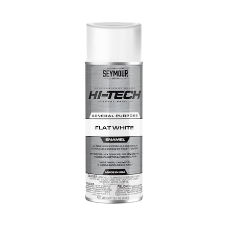 Seymour Hi-Tech Enamel, Flat White (12oz) MPN:16-134