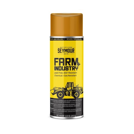 Seymour Farm & Industry, School Bus Yellow (12oz) MPN:16-286