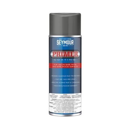 Seymour Hi-Tech Primer, Sandable Gray Primer (12oz) MPN:16-531