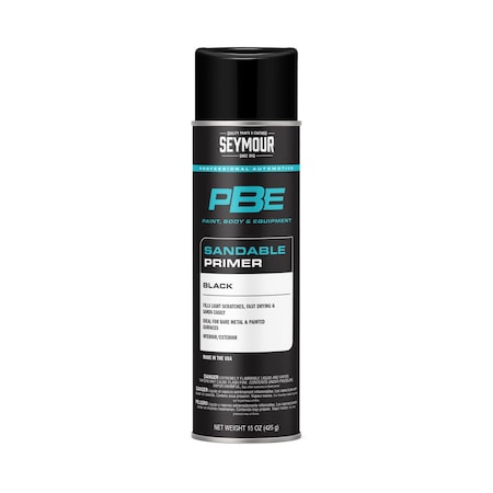 Seymour PBE Sandable Primer, Black (15oz) MPN:20-1672
