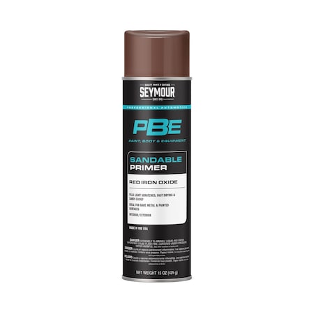 Seymour PBE Sandable Primer, Red Iron Oxide (15oz) MPN:20-1673