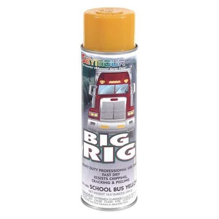 Big Rig, School Bus, Yellow, 16 oz. MPN:20-1686