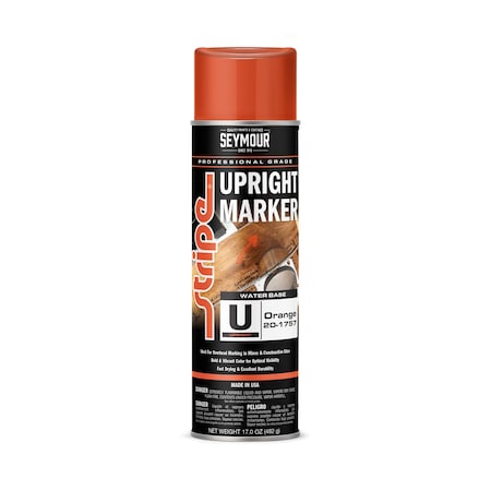 Seymour Stripe Upright Marking Paint, Orange Fluorescent (16oz) MPN:20-1757