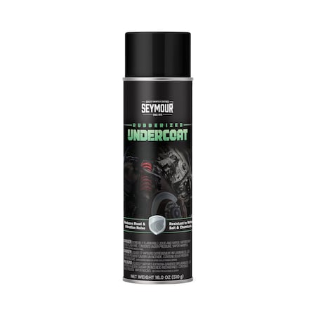 Seymour Rubberized Undercoat - Paintable, Black (18oz) MPN:20-46