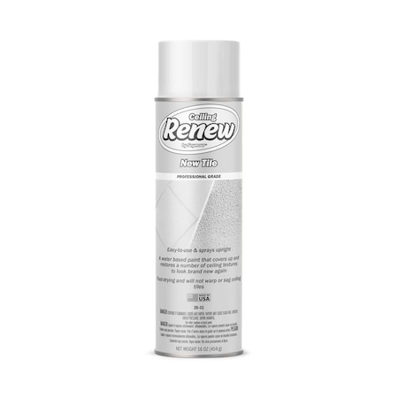 Ceiling Renew Spray Paint, New White MPN:20-51