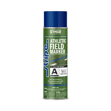 Seymour Stripe Athletic Field Marker, Blue (18oz) MPN:20-640
