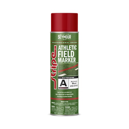 Seymour Stripe Athletic Field Marker, Red (18oz) MPN:20-643