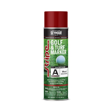 Seymour Stripe Golf & Turf Marker, Red (17oz) MPN:20-694