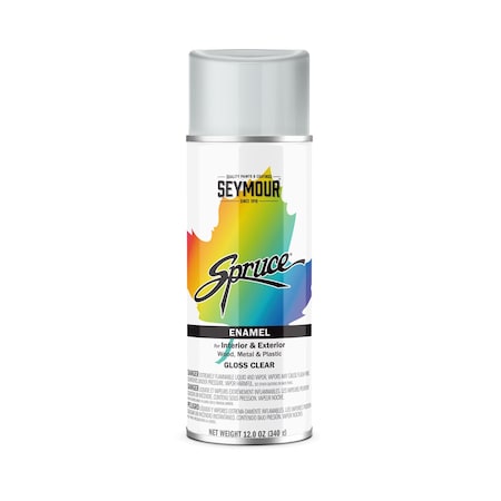Seymour Spruce Enamel, Gloss Clear (12oz) MPN:98-11