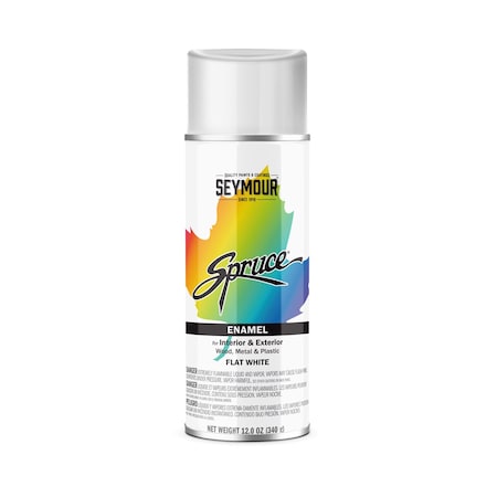 Seymour Spruce Enamel Spray Paint, Flat MPN:98-12