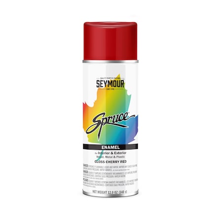 Seymour Spruce Enamel, Gloss Cherry Red (12oz) MPN:98-4