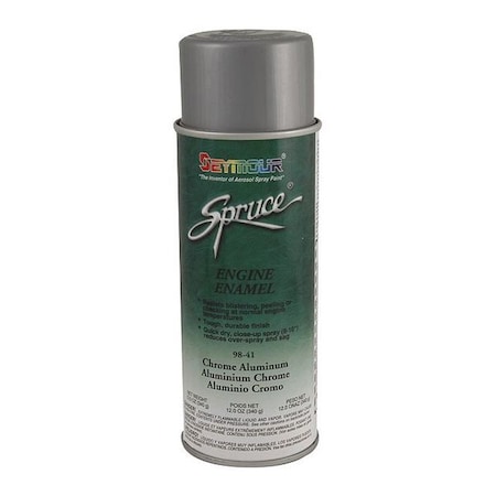 Spruce Eng. Paint, chrome Alum, 12oz. MPN:98-41