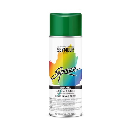 Seymour Spruce Enamel, Gloss Bright Green (12oz) MPN:98-88