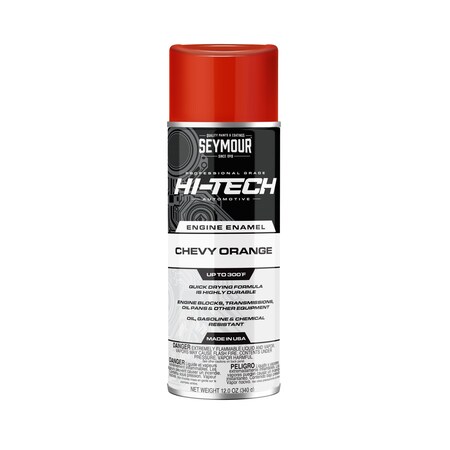 Seymour Hi-Tech Engine Enamel, Chevy Orange (12oz) MPN:EN-48