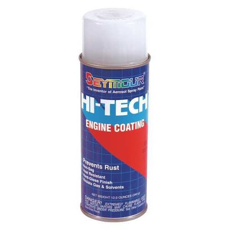 12 Fluid oz. Can High Gloss Clear Hi-Tech Engine Paint MPN:EN-70