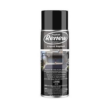 20 oz Asphalt Coating, Matte Finish, Black, Oil Base MPN:20-701