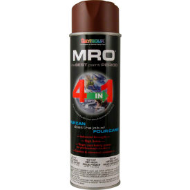 MRO Industrial Primer 16 Oz. Red Oxide Primer 6 Cans/Case - 620-1407 620-1407