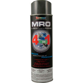 MRO Industrial Enamel 16 Oz. Dark Gray (ANSI49) 6 Cans/Case - 620-1417 620-1417