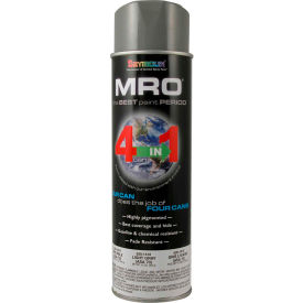 MRO Industrial Enamel 16 Oz. Light Gray (ANSI70) 6 Cans/Case - 620-1418 620-1418