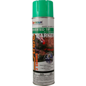 Stripe® 3-Series Street & Utility Marking Paint 20 oz. Green Fluorescent 20-368 12/Case 20-368