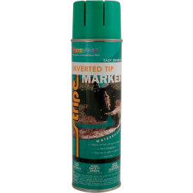 Stripe® Waterbase Street & Utility Marking Paint 20 oz. Safety Green 20-655 12/Case 20-655