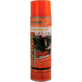 Stripe® Waterbase Street & Utility Marking Paint 20 oz. Orange Fluorescent 20-657 12/Case 20-657