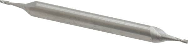Square End Mill: 1/32'' Dia, 1/16'' LOC, 1/8'' Shank Dia, 1-1/2'' OAL, 2 Flutes, Solid Carbide MPN:31501