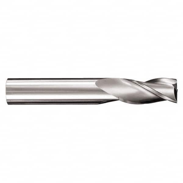 Square End Mill: 0.4331'' Dia, 0.9843'' LOC, 3 Flutes, Solid Carbide MPN:48770