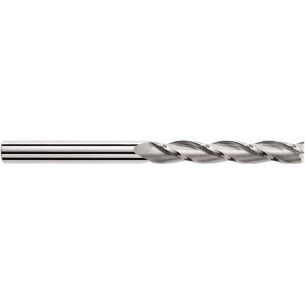 Square End Mill: 0.4724'' Dia, 1.9685'' LOC, 3 Flutes, Solid Carbide MPN:49485