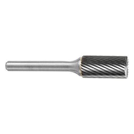Cylinder Bur SB, Flat End, 1/2