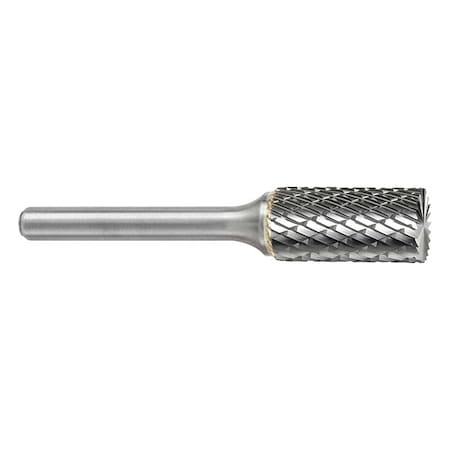 Cylinder Bur SB, Flat End, 1/2