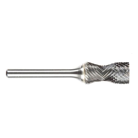 Cylinder Bur SA, Carbide, 1/4