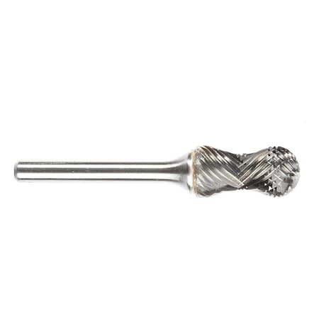 Carbide Bur, Non Cutting Rad End, 1/2in MPN:11757