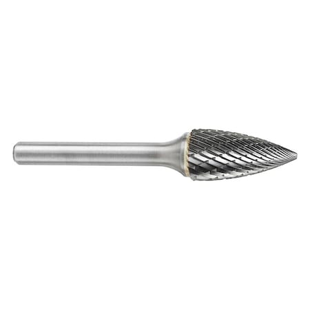 Carbide Bur, Tree Point, 1/2in, L. Cut 1in MPN:13928