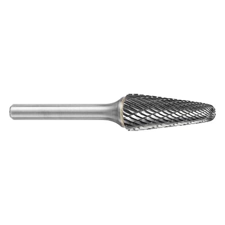Carbide Bur, Taper, 5/16in., Double Cut MPN:15203