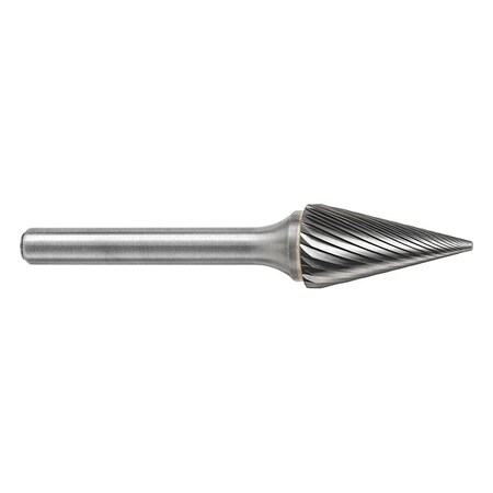 Carbide Bur, Cone, 3/8in., Single Cut MPN:15575