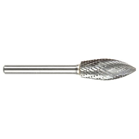 Carbide Bur, Inverted, 1/2in, O. Length 3in MPN:15860