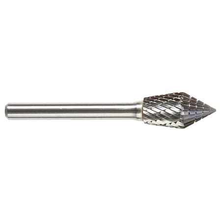 Carbide Bur, Invert, 1/2in, L. Cut 7/8in MPN:15862