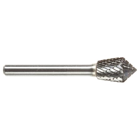 Carbide Bur, Invert, 1/2in, O. L. 2-1/4in MPN:15864