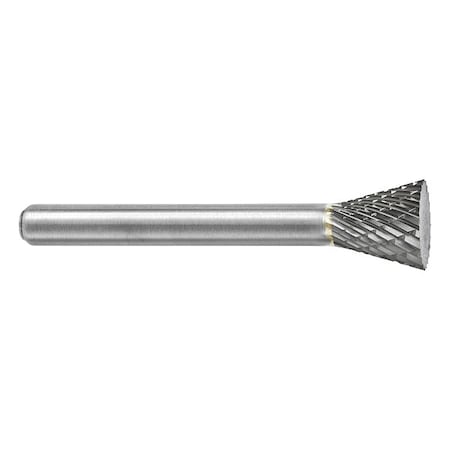 Carbide Bur, Inverted Cone, 1/2in, Double MPN:15903