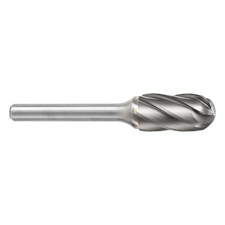 Carbide Bur, Cyl Shape Radius, 1/2in, Sngle MPN:19028