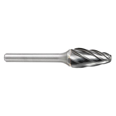 Carbide Bur, 3/4 dia., 1/4