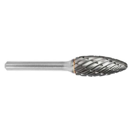 Carbide Bur, Double Cut, 1-1/4in Cut L, SH5 MPN:19371