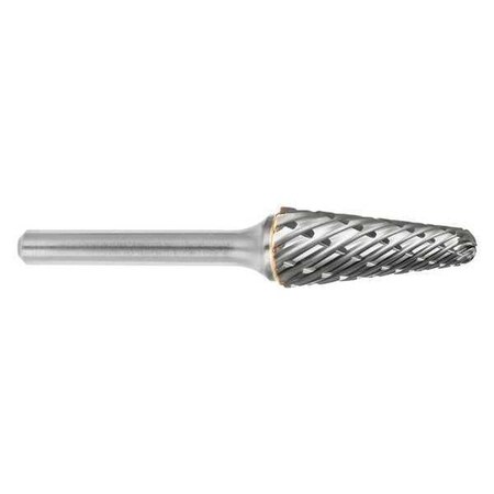 Carbide Bur, Double Cut, 1-1/16in Cut L. MPN:19373