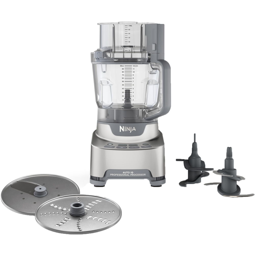 Ninja Professional XL 12-Cup 5-Speed Food Processor, Platinum Silver MPN:NF701