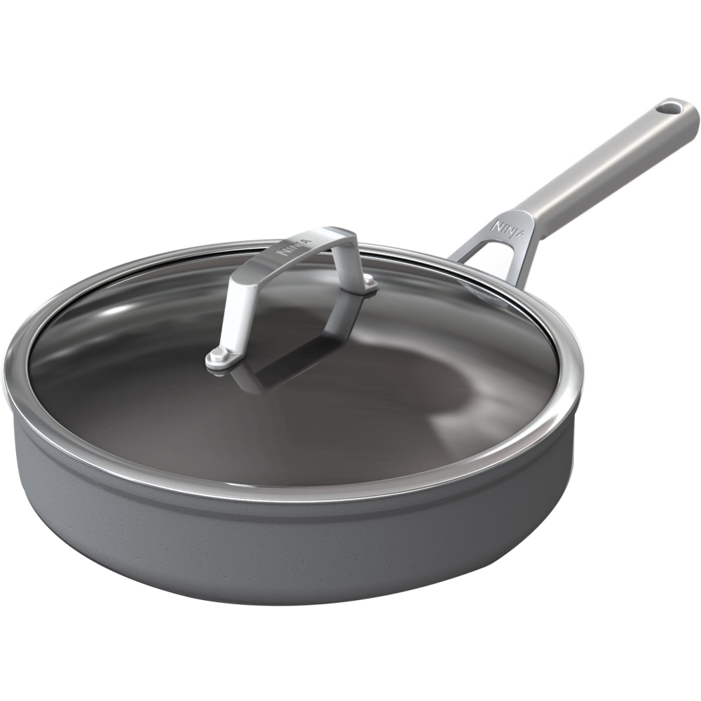 Ninja Foodi NeverStick Premium Hard-Anodized 3-Quart Saute Pan, Slate Gray MPN:C30130