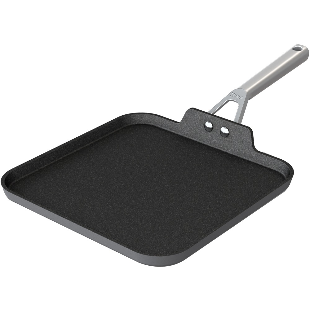 Ninja Foodi NeverStick Premium 11in Square Griddle Pan, Slate Gray MPN:C30628