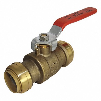 Brass Ball Valve Push to Connect 1 in MPN:22223-0000LF