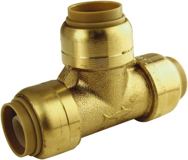 Brass Pipe Tee: 3/4